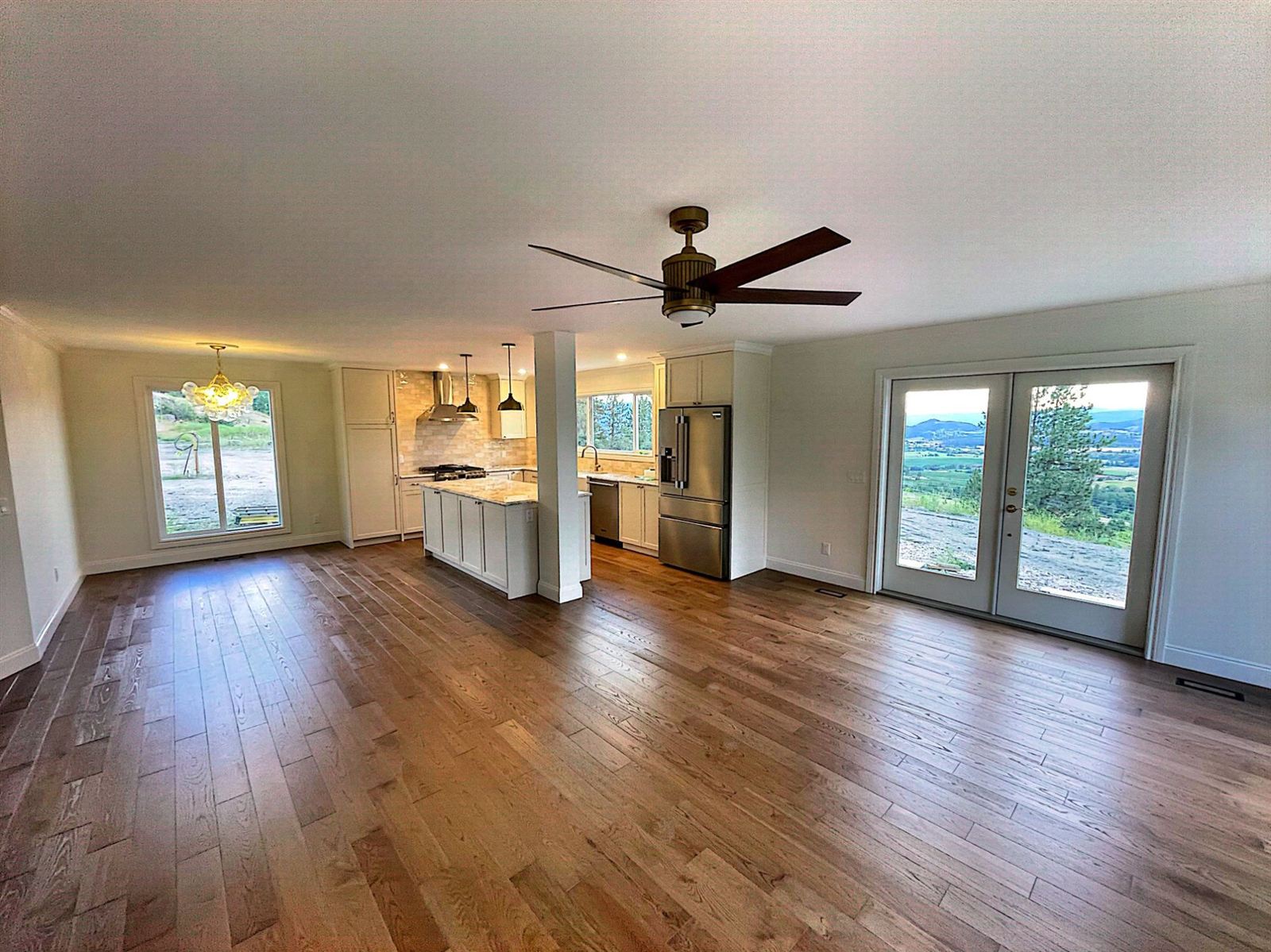 Open-concept main floor renovation