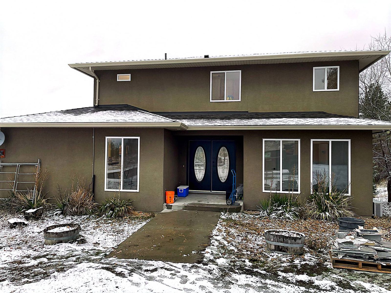 The house before the addition